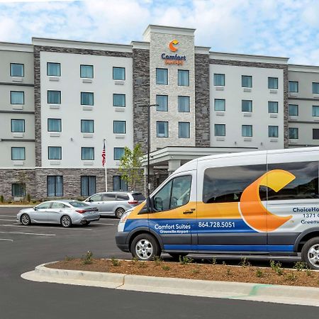 Comfort Suites Greenville Airport Exterior foto