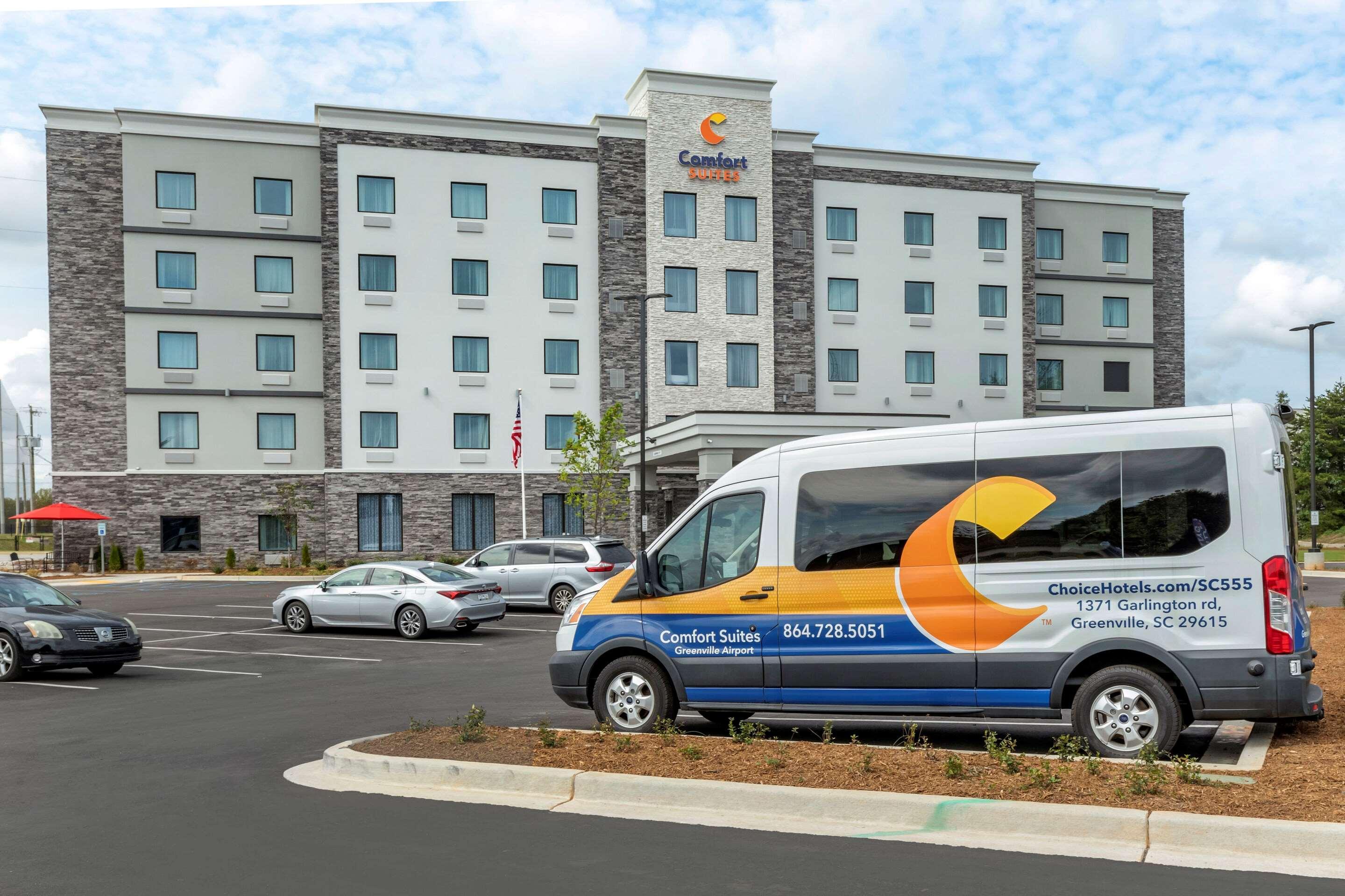 Comfort Suites Greenville Airport Exterior foto